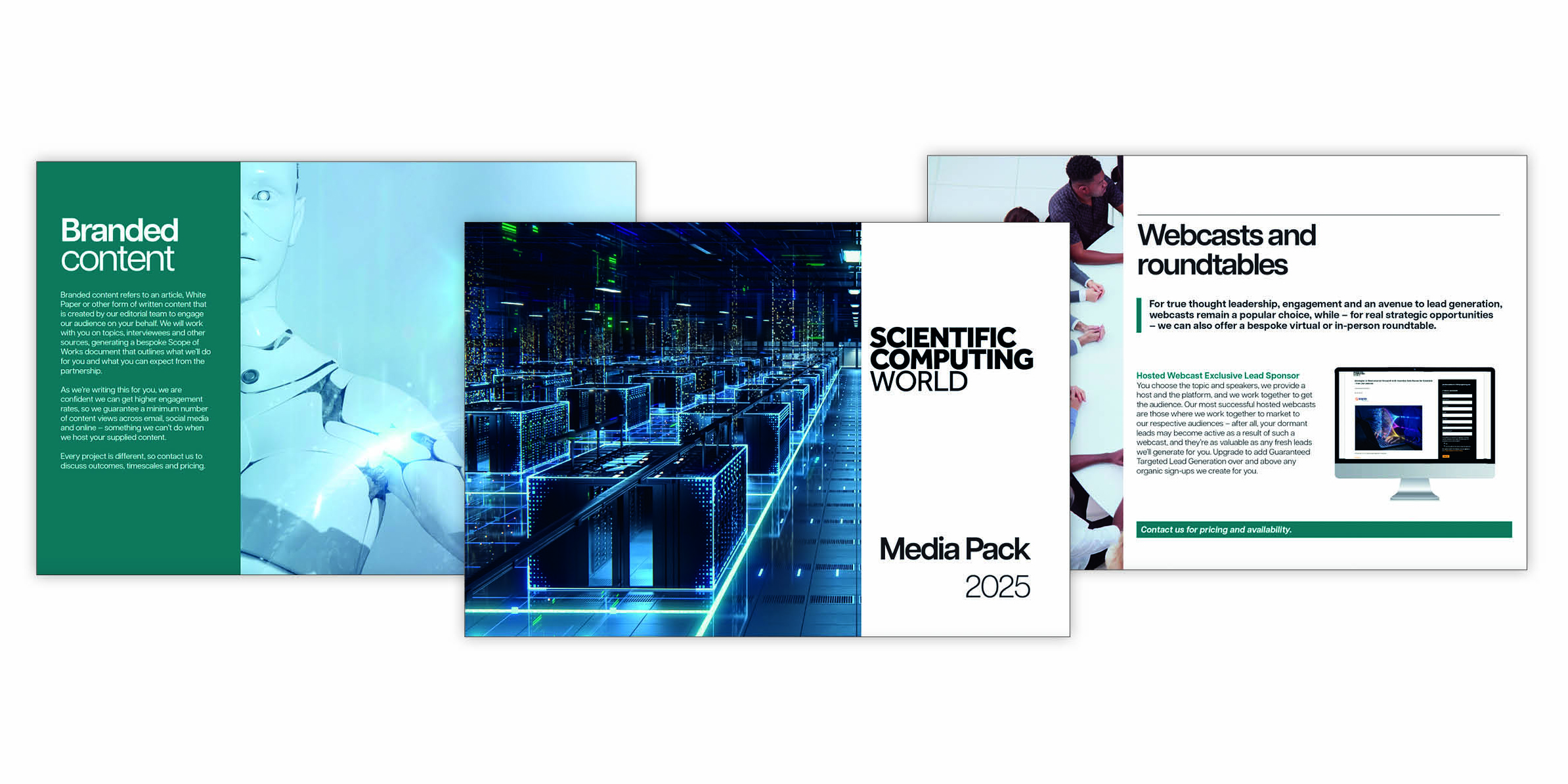 Scientific Computing World Media Pack 2025