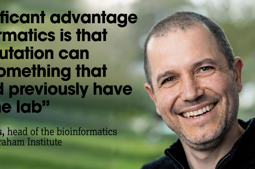 Simon Andrews, head of the bioinformatics facility at the Babraham Institute.