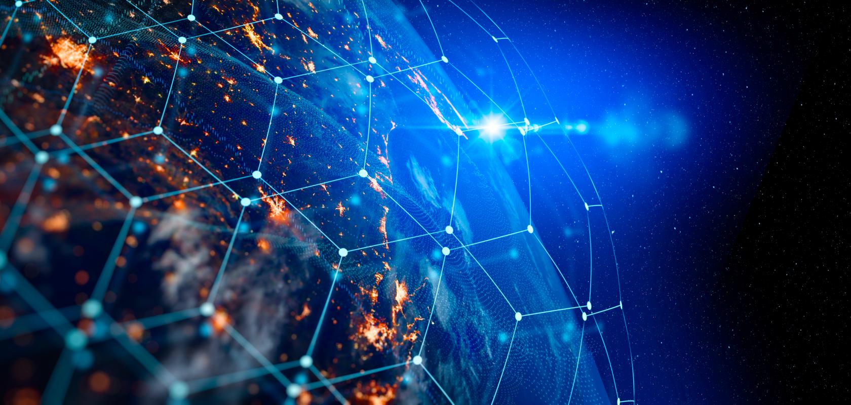 Global quantum communciations networks